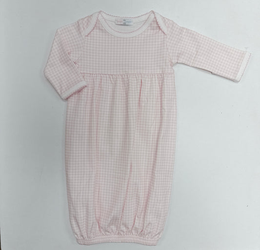 Pink Gingham Gown