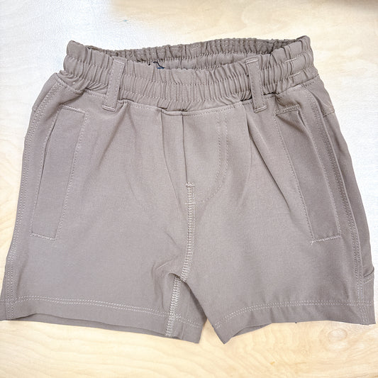 Brown FB Shorts