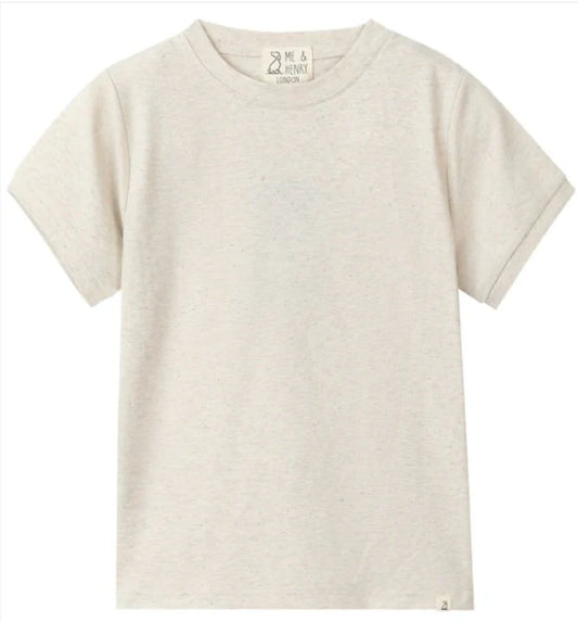 Camber Tee - Cream Speckle