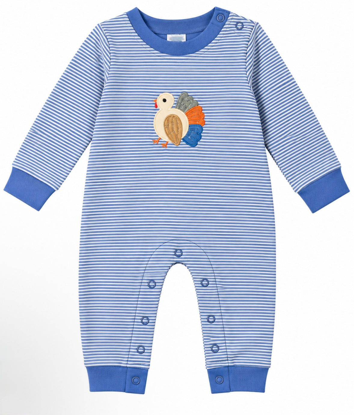 Turkey Applique Boy's Romper