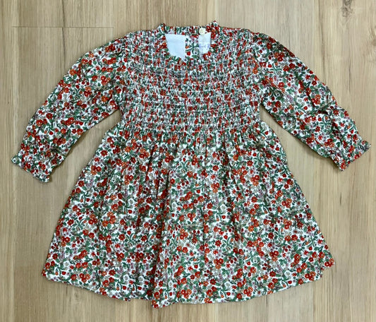 Botanical Ruched Dress