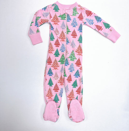 Noelle's Night Night Footed- Pink