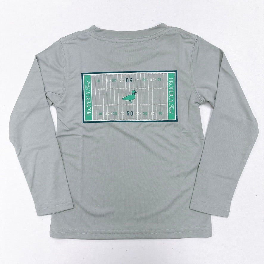 Boys Performance Long Sleeve Football Field Shirt