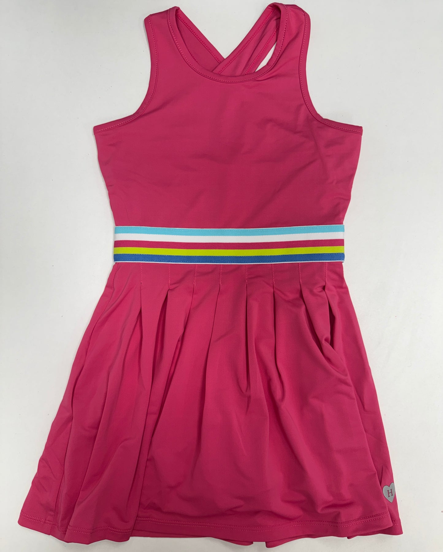 Pleated Active Dress - Fandango Pink