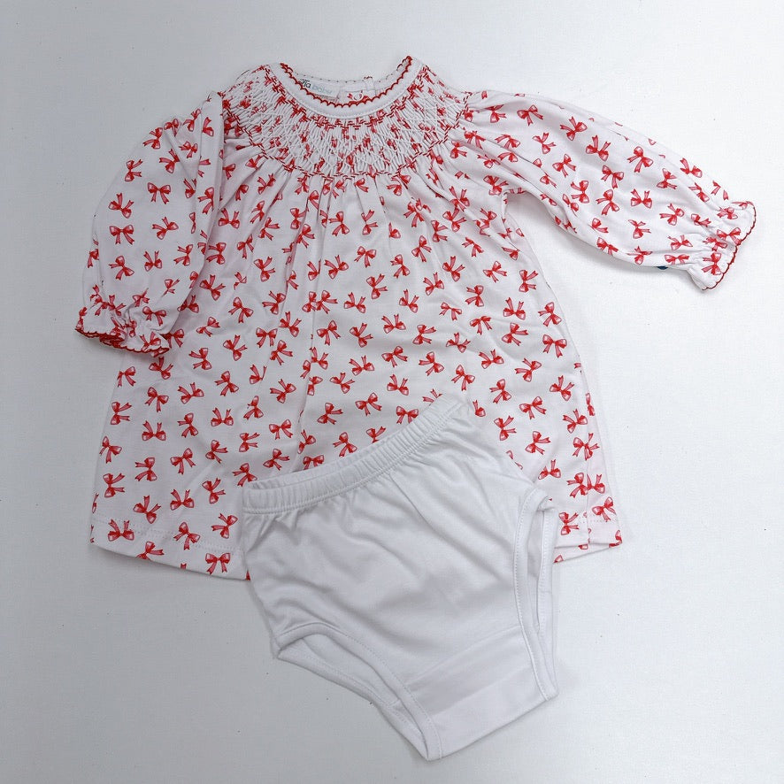Scarlett Bows- Bishop L/S Dress Set