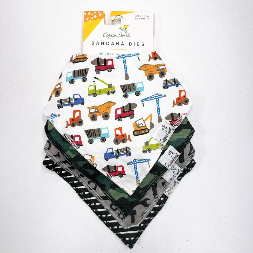 Diesel Baby Bandana Bib Set (4-pack)