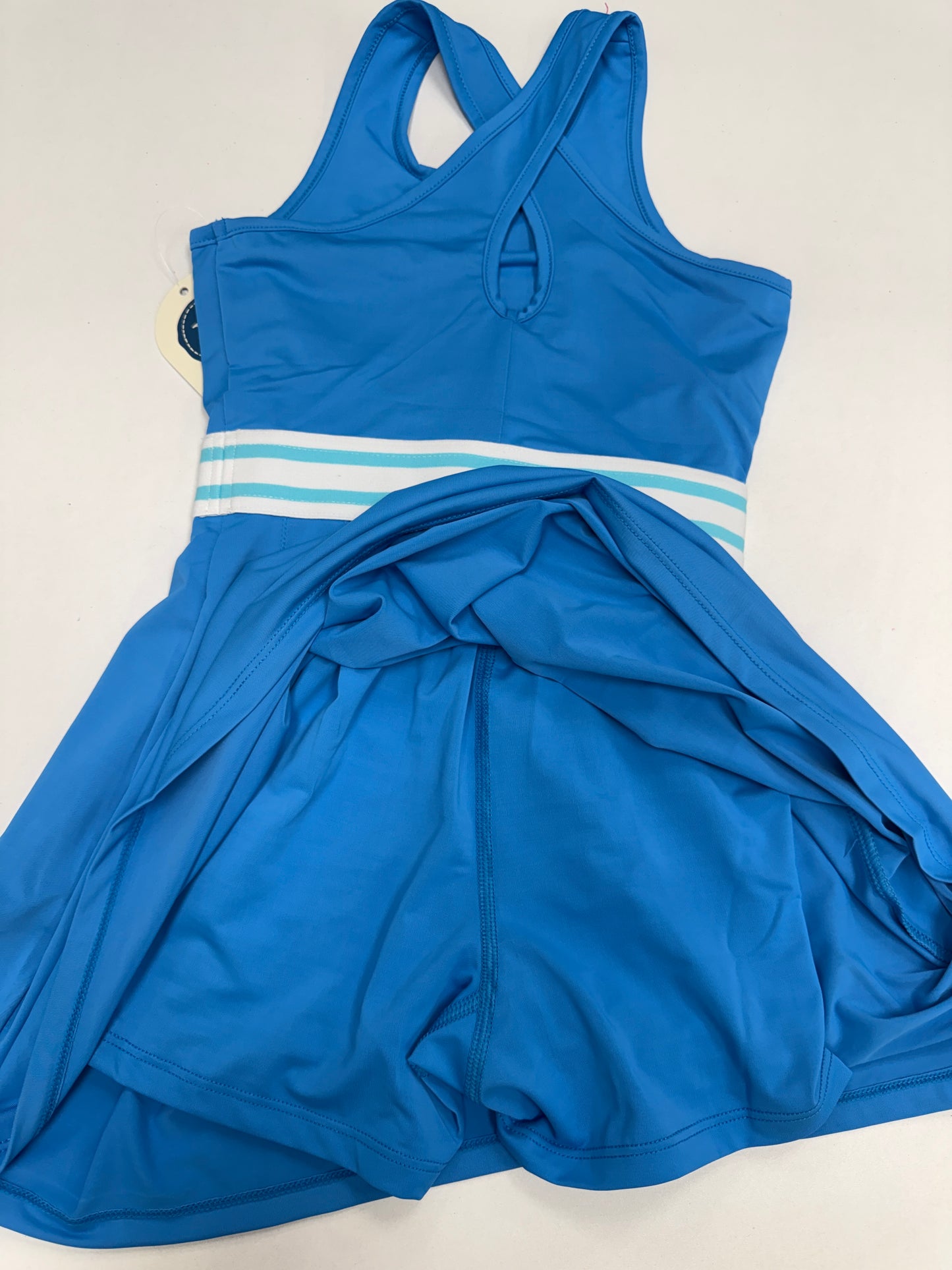Pleated Active Dress - Malibu Blue