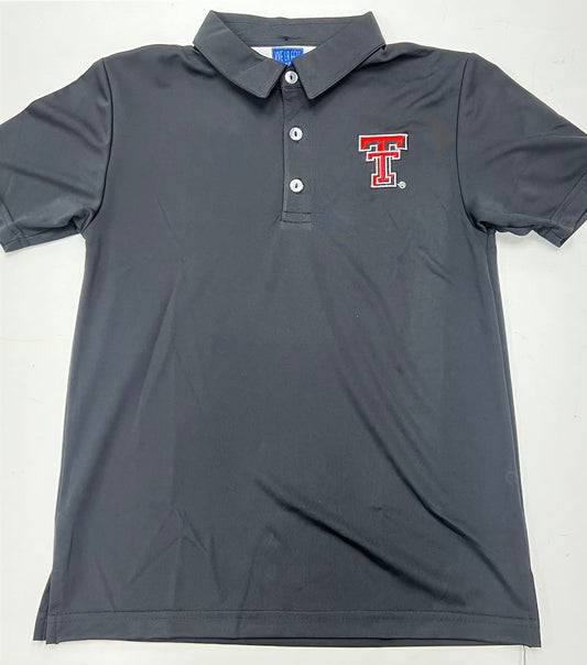 TX Tech Black Polo
