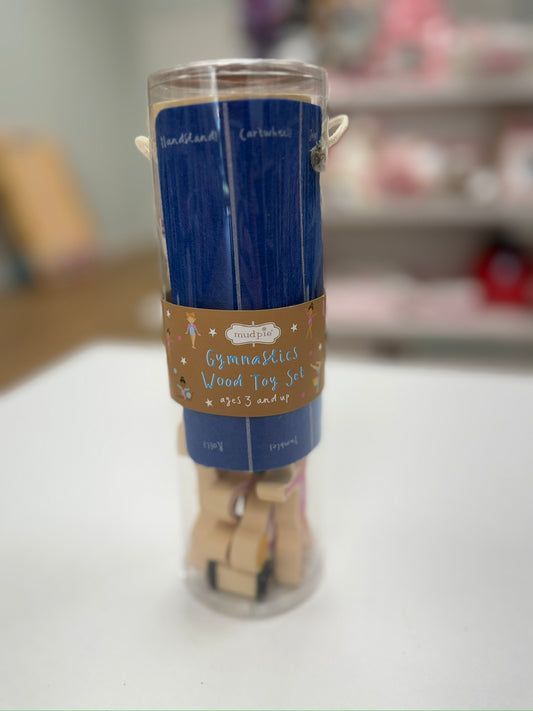 Gymnastics Wood Toy Set