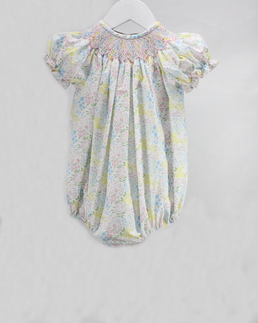 Pastel Garden Bubble Dress