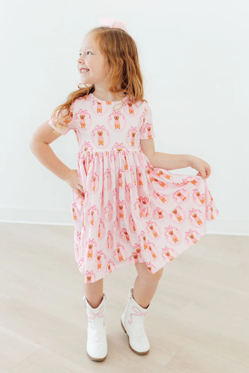 Girl's Best Friend SS Pocket Twirl Dress