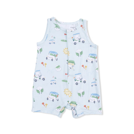 Golf Pros Sleeveless Shortie Romper