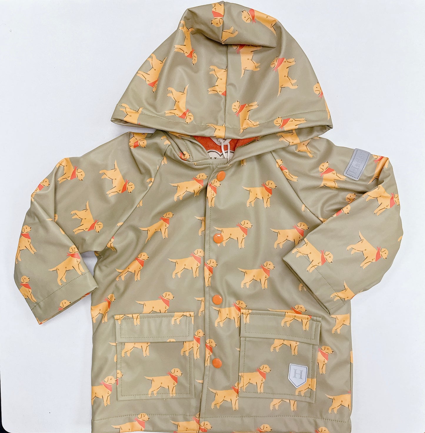 Camping Puppy Snap Rain Coat