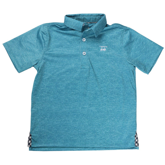 Albatross Polo - Heather Lagoon