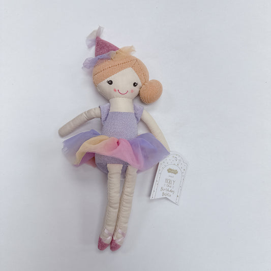Holly the Birthday Bestie Plush (Lavendar)