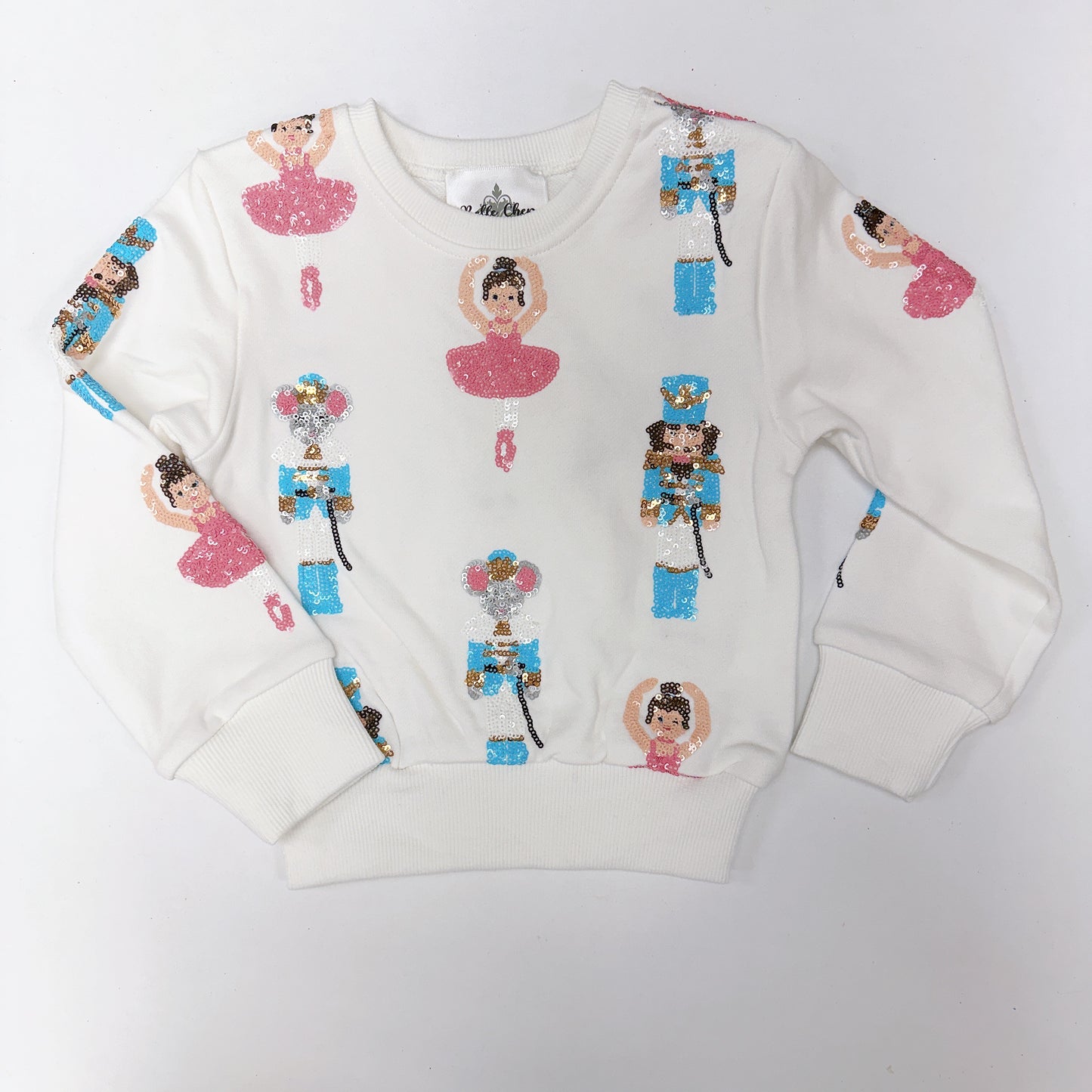 nutcracker white sweatshirt
