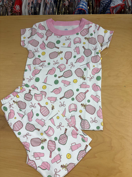 Pickleball Cuties Short Pajamas