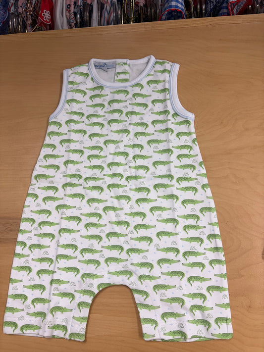 Bayou Baby Print Short Playsuit