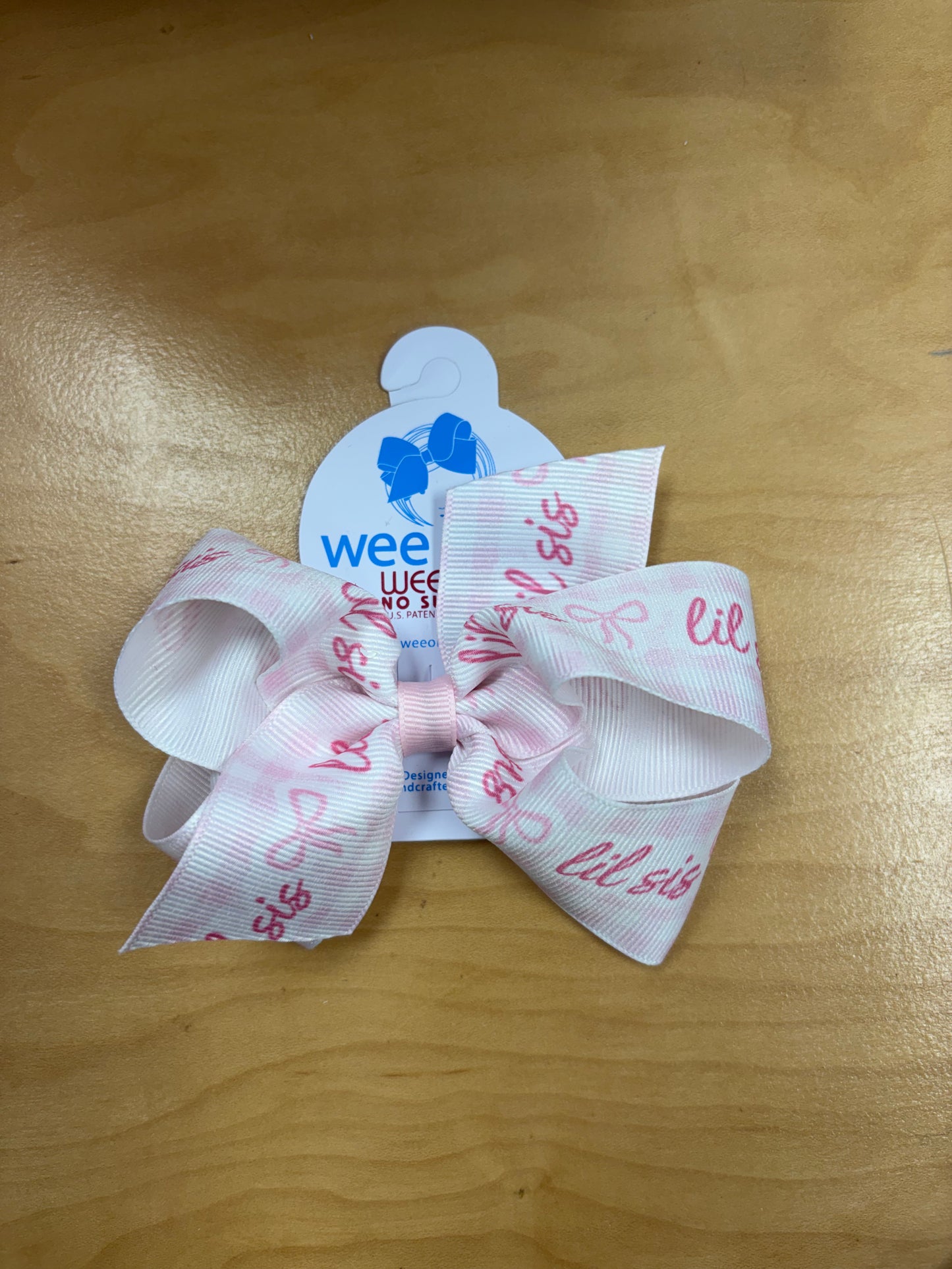 Lil sis print Bow