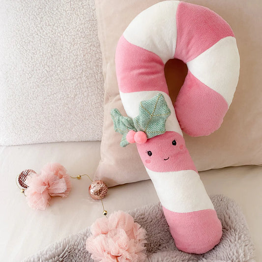 Candy Cane Pink Plush
