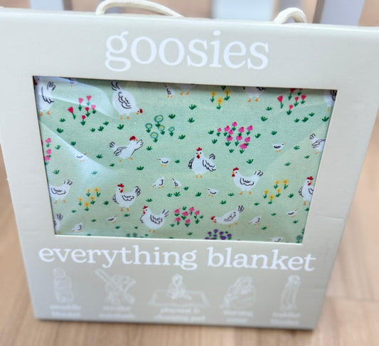 Everything Blanket- Spring Chickens