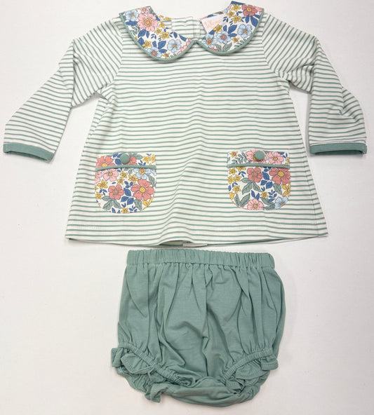 Autumn Blooms Addie Bloomer Set
