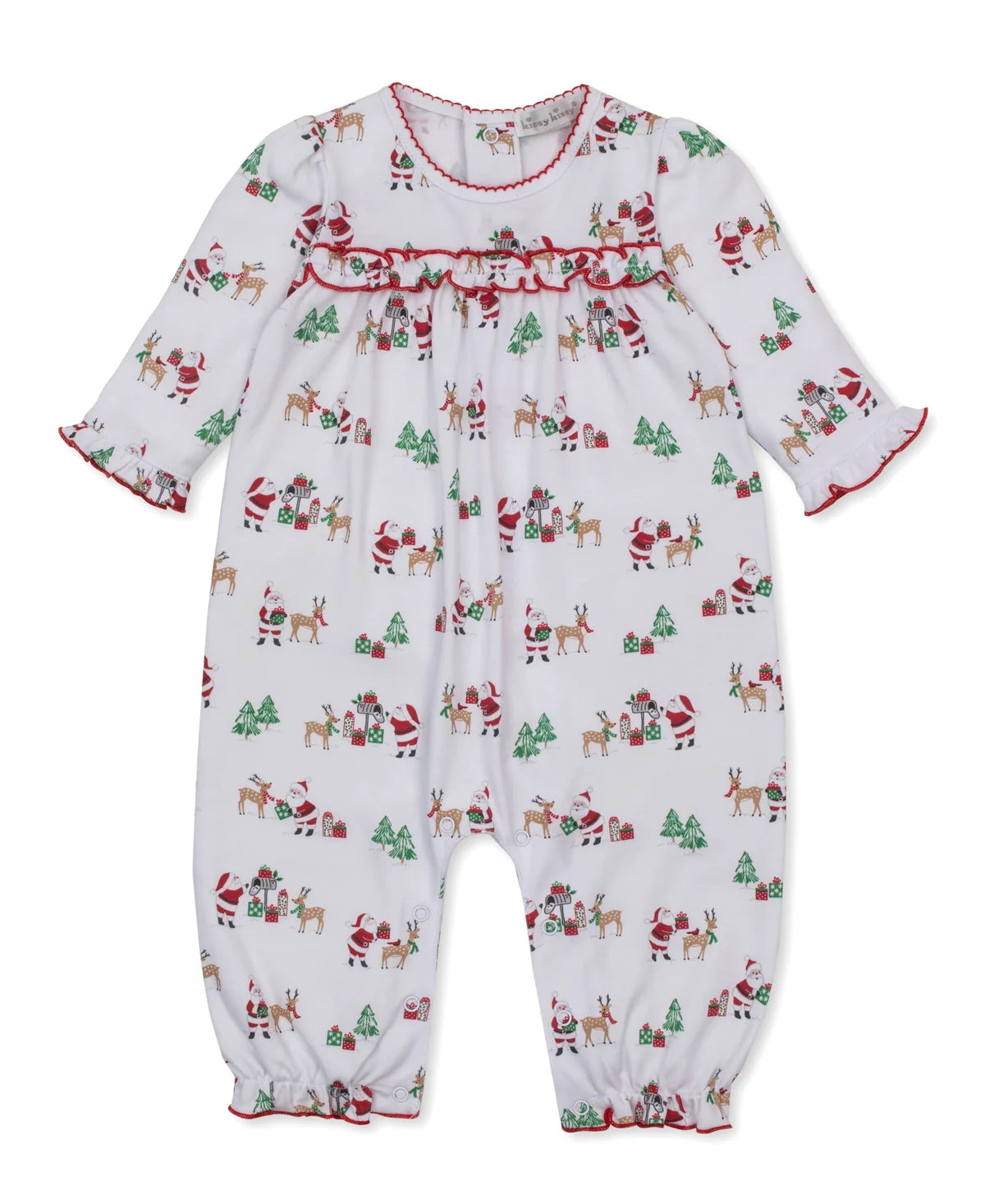 North Pole Ruffle playsuit