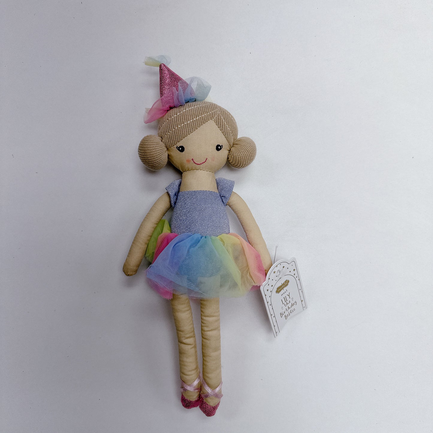 Lily the Birthday Bestie Plush (Periwinkle)