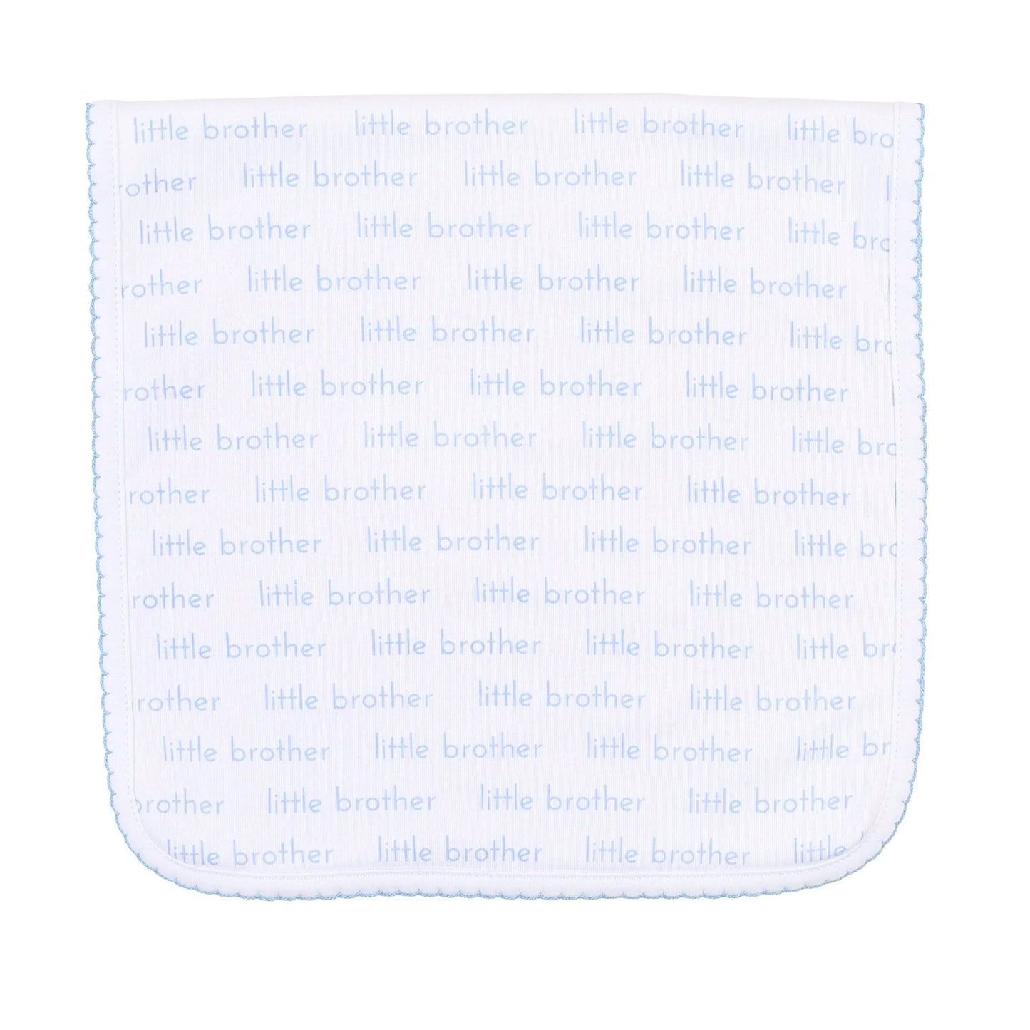 Brother & Sister- printed burp cloth