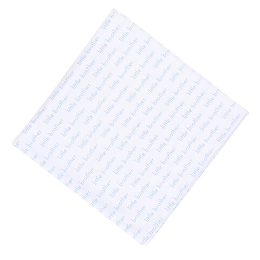 Brother & Sister- printed Swaddle Blanket