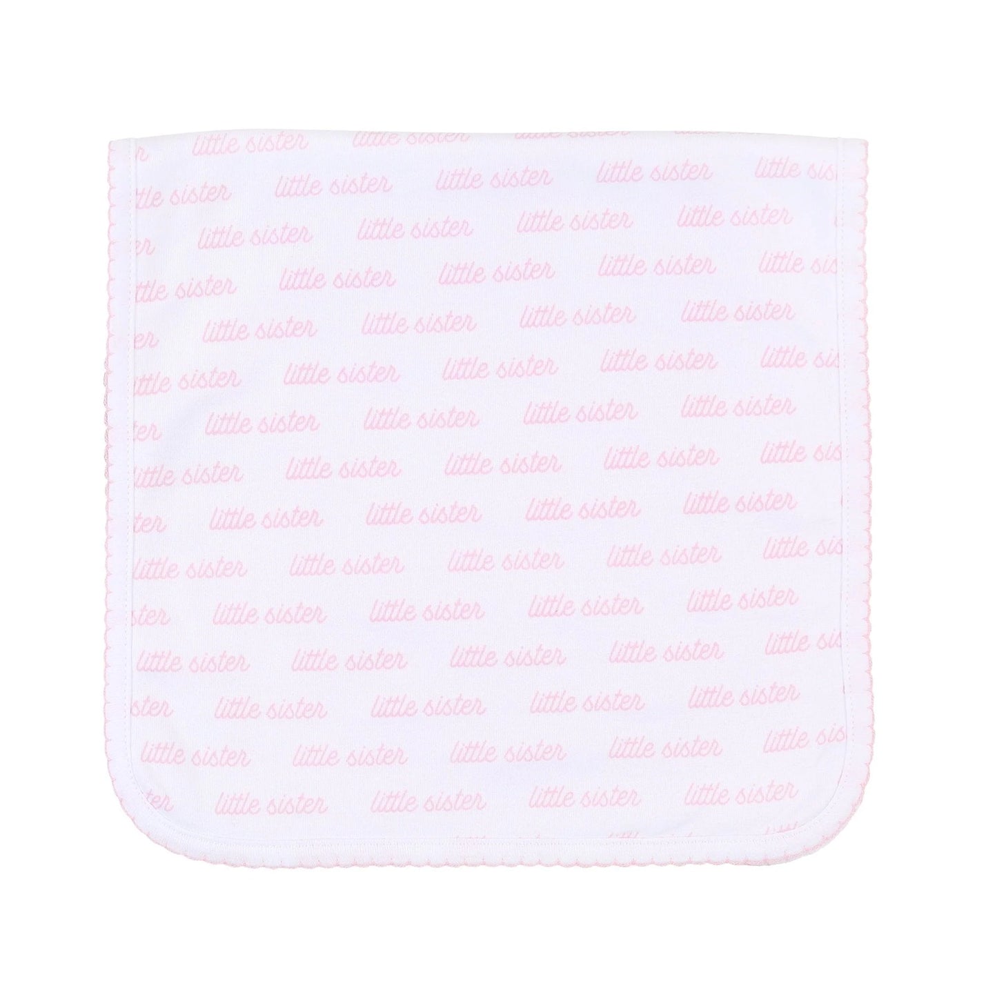 Brother & Sister- printed burp cloth