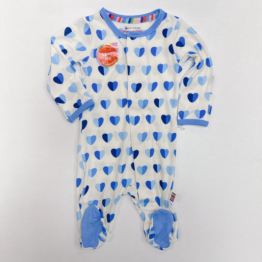 XOXO modal footie - blue