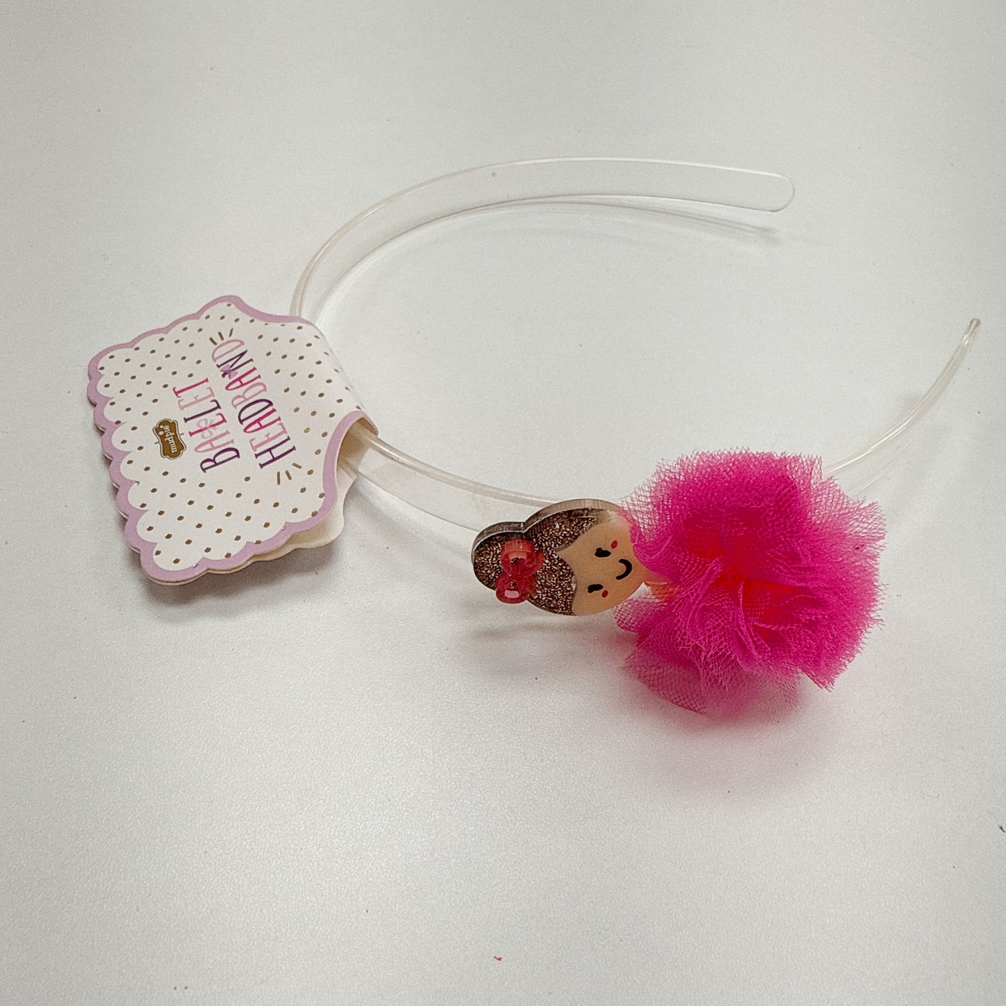 Dark Pink Ballet Headband