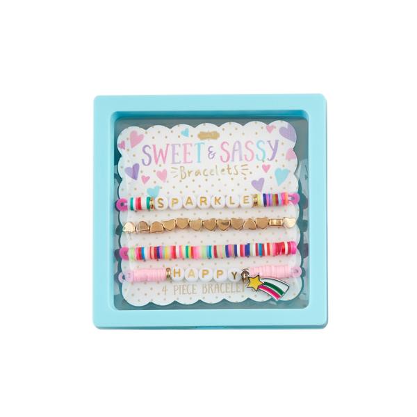 Happy Beaded Bracelets