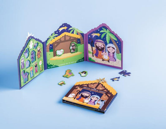 Nativity Magnetic Puzzle Book