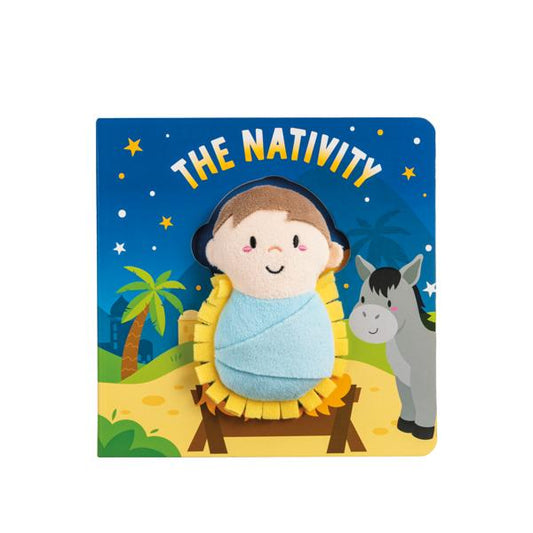Musical Nativity Plush Book
