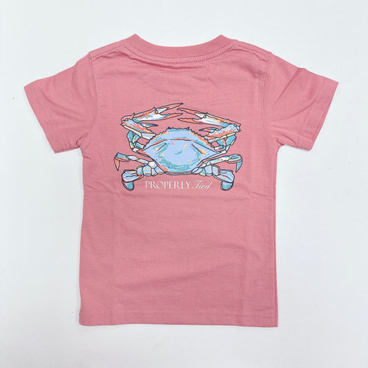 Boys Claws SS Salmon