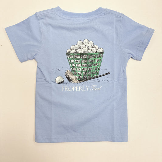 Boys Diamond Dogs SS Light Blue