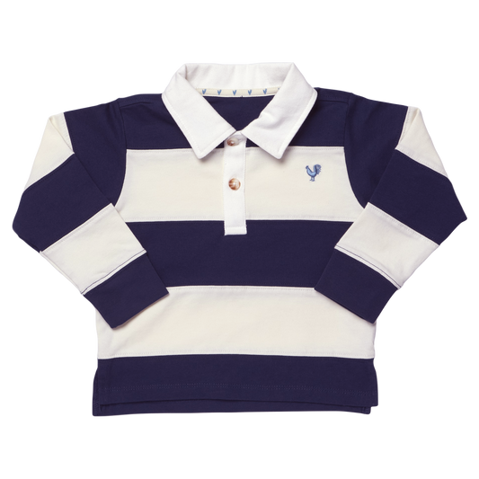 Albert Rugby shirt- Navy White