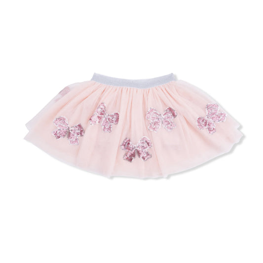 Pretty Bows Tutu Skirt w/ Bike Shorts