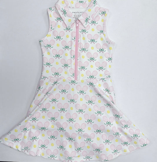 Raquet Collar Tennis Dress