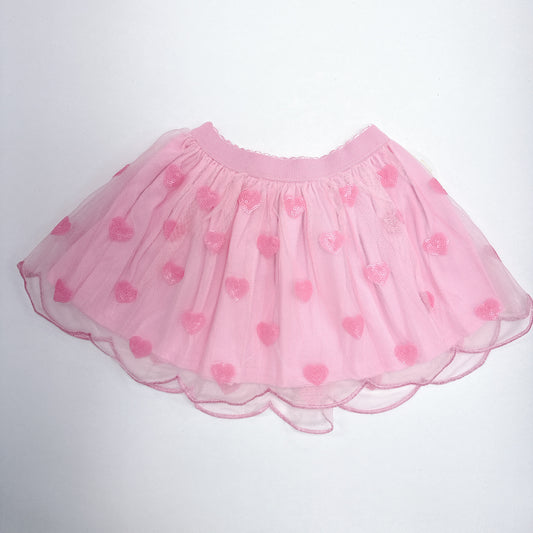 Mini Sequin Hearts Valentine's Day Tutu