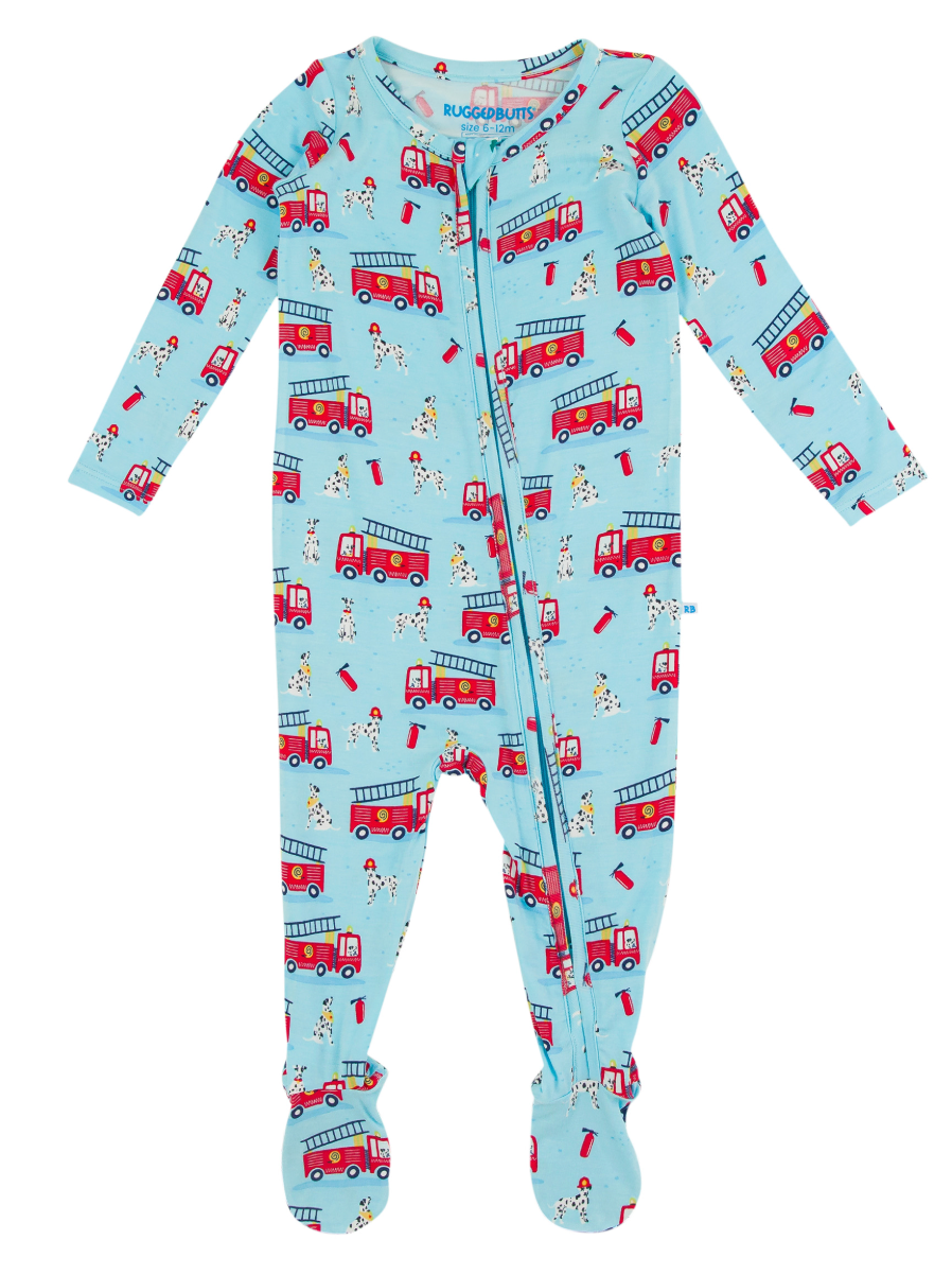 Paws to the Rescue One Piece Footie Pajamas