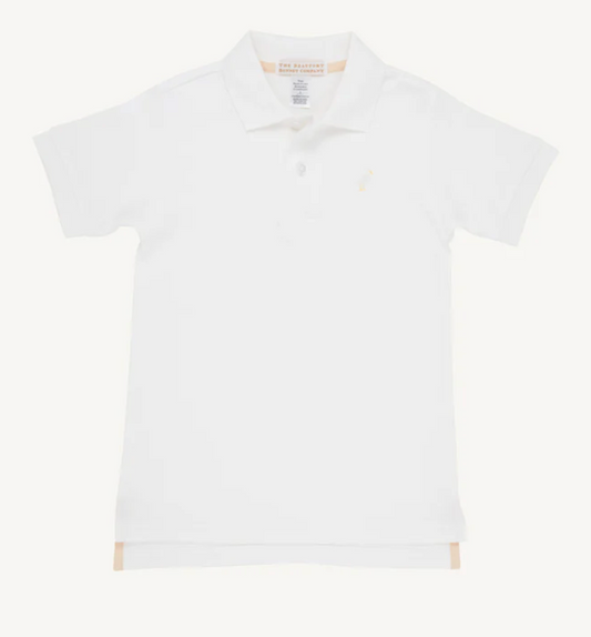 Prim Proper SS Polo - White Multi