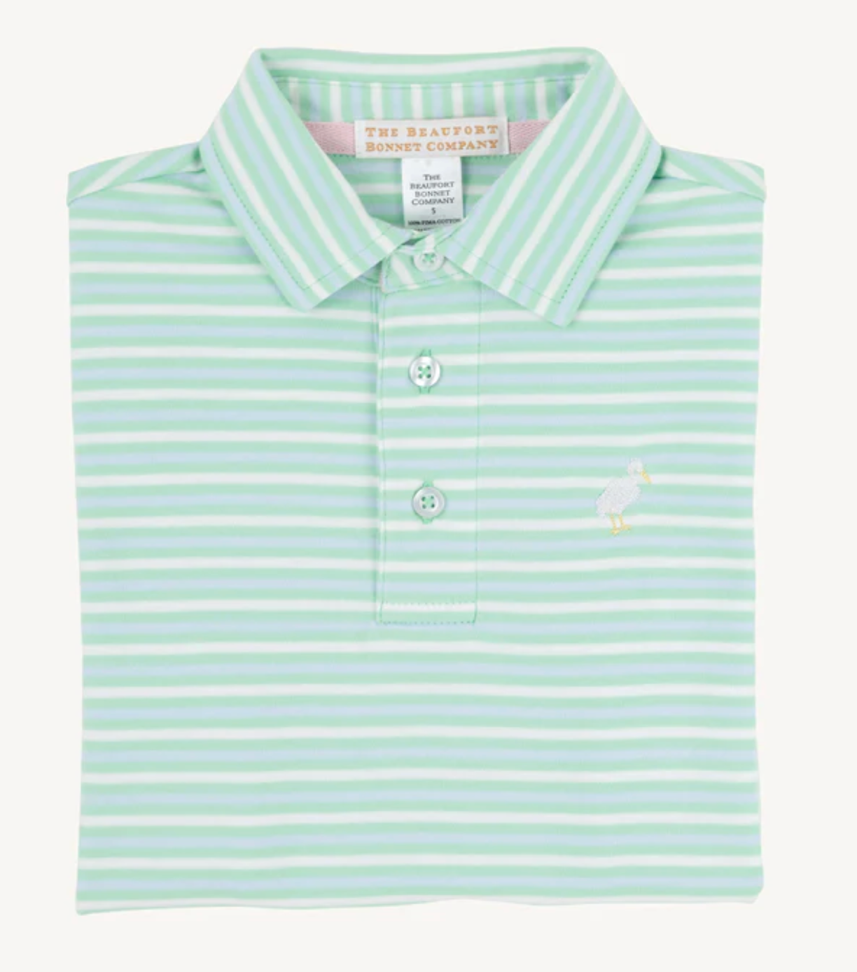 Prim and Proper Short Sleeve Polo - Sumner County Stripe