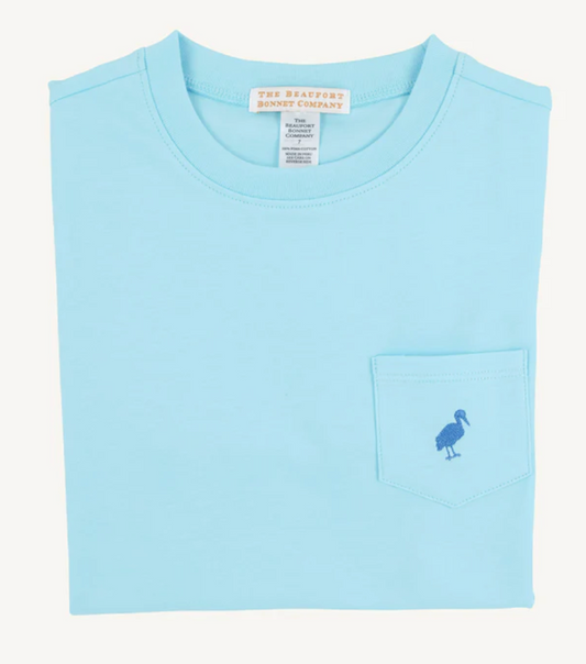 Carter Crewneck T- Bellhaven Blue