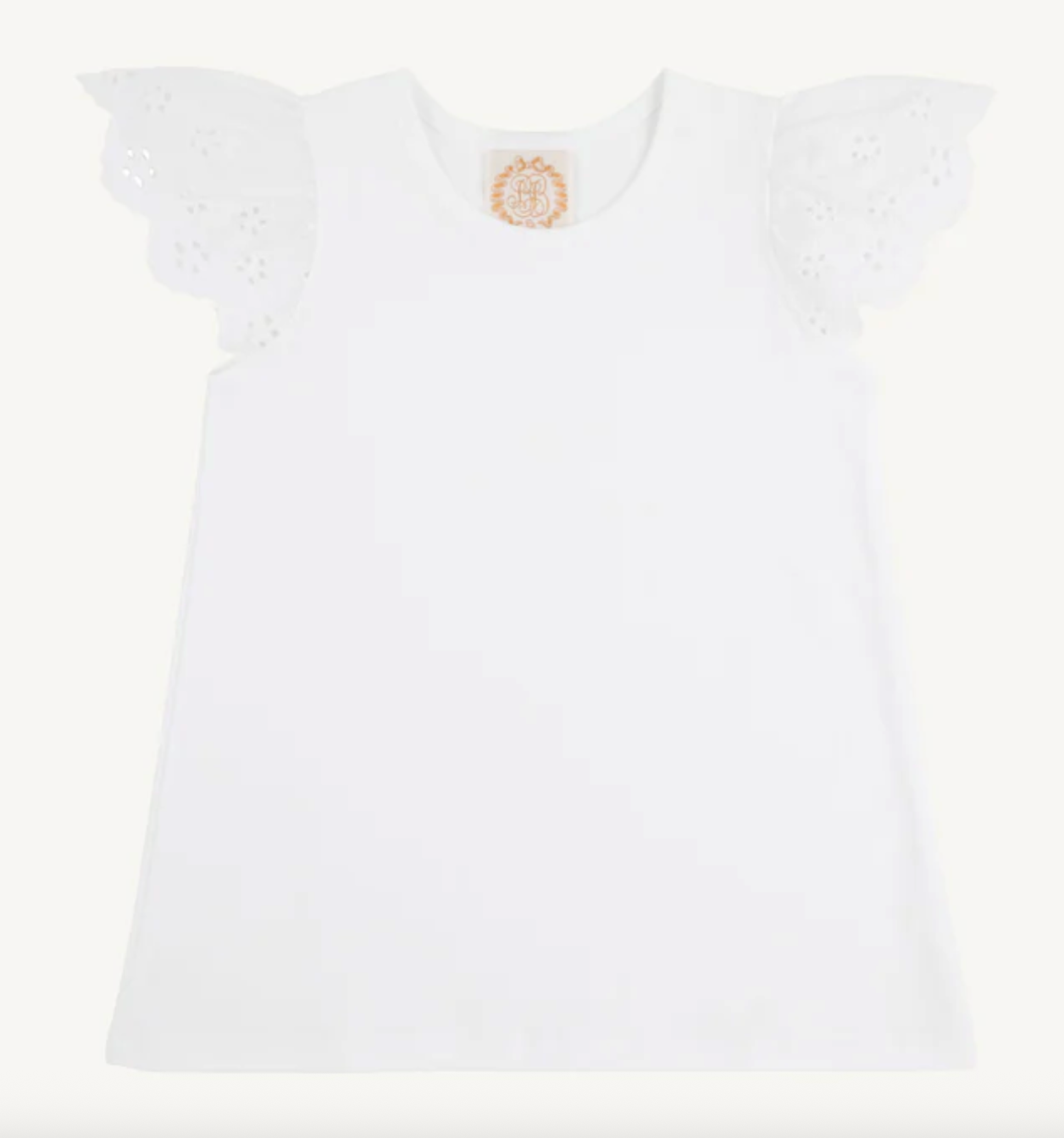 Ellen's Eyelet Top - Wentworth White