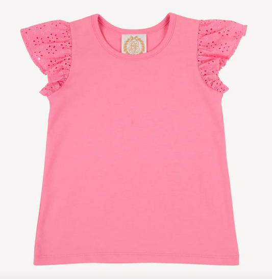 Ellen's eyelet top- Romany Rose