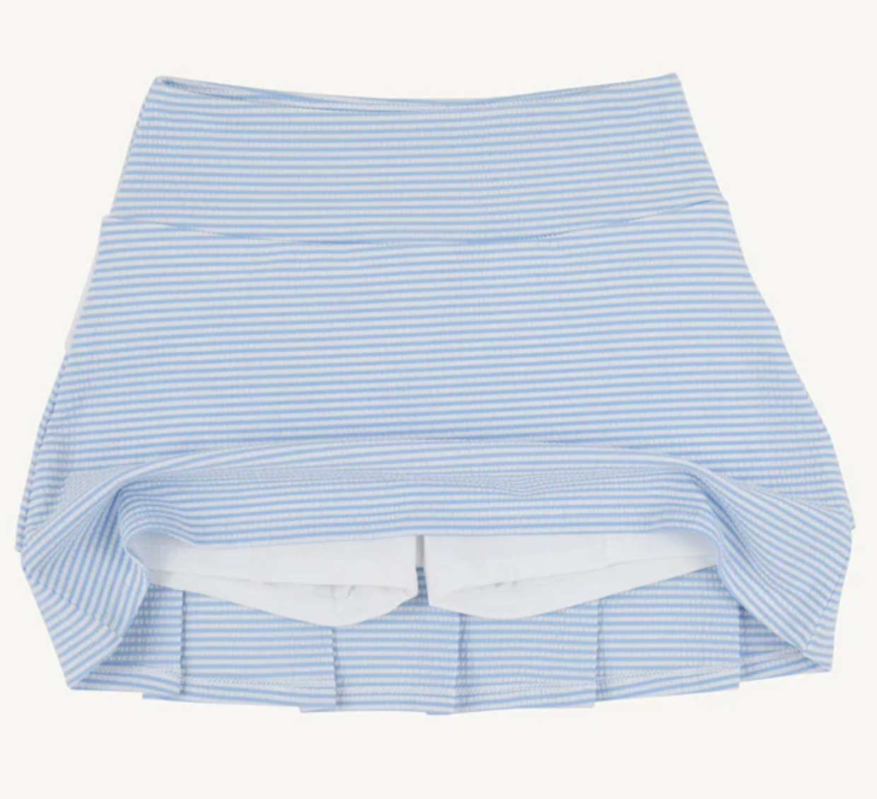 Prepletic Cindy skort- seersucker beale street blue