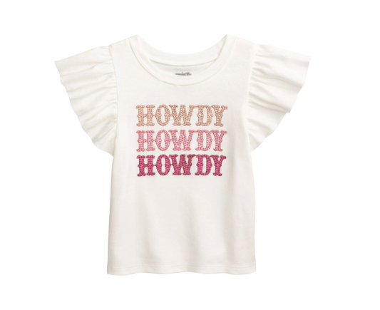 Howdy Glitter Tee